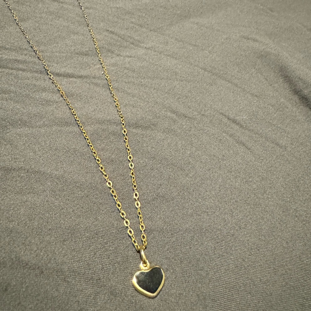 10kt gold anchor cable chain